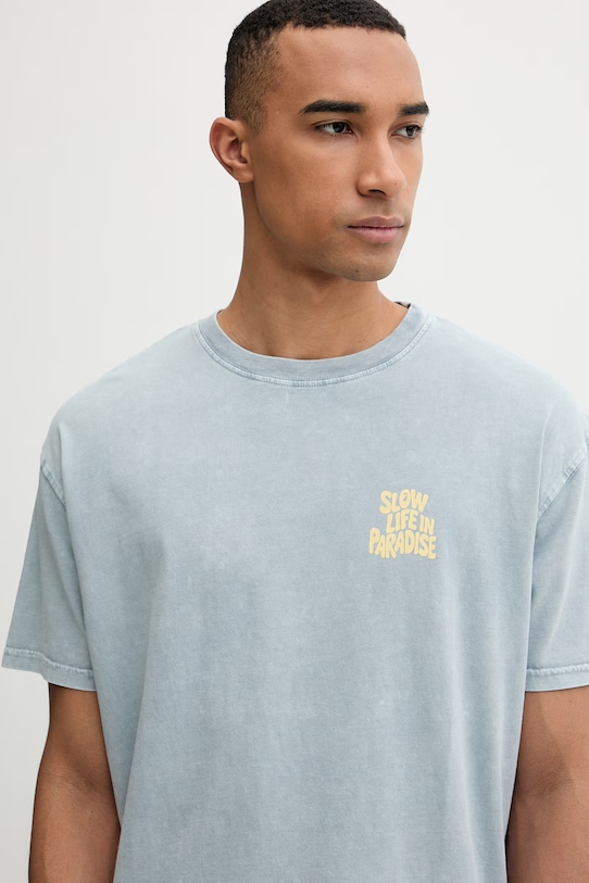 Kaotiko t-shirt βαμβακερό μπλε AS047.01.G002