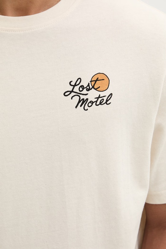 Kaotiko T-shirt βαμβακερό AS055.01.G002 μπεζ