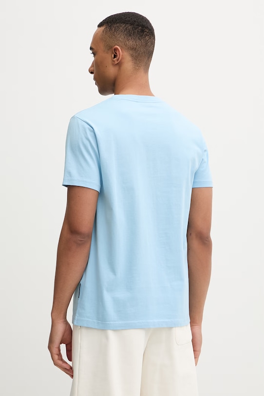 Ρούχα Baron Filou t-shirt βαμβακερό Filou CLXV. 000014898 μπλε