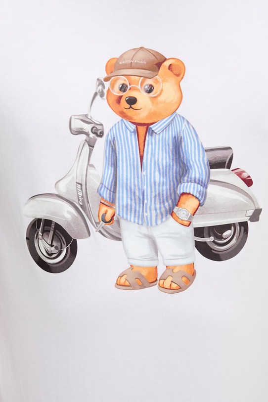 Baron Filou T-shirt bawełniany Filou CLXXI. 000015045