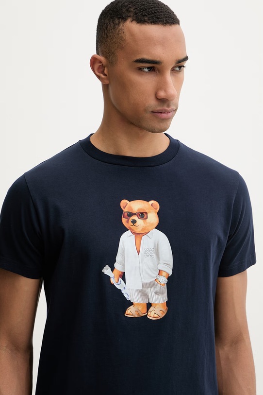 Baron Filou tričko bavlnené Filou CLXVIII. tmavomodrá 000015517