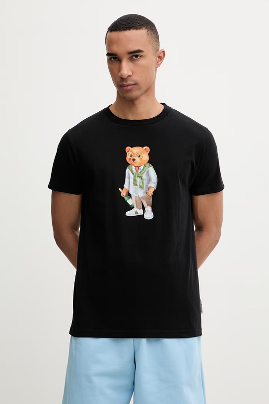 Baron Filou T-shirt bawełniany Filou CLXVIII. czarny 000015531