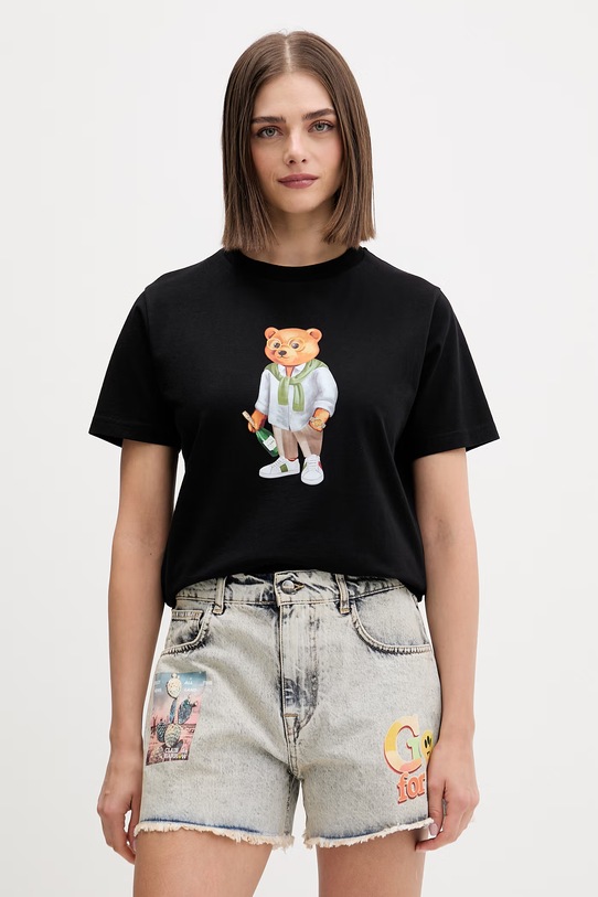 Baron Filou T-shirt bawełniany Filou CLXVIII. 000015531 czarny SS26