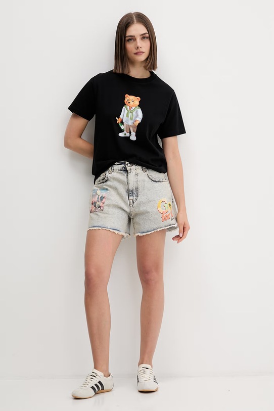 Baron Filou T-shirt bawełniany Filou CLXVIII. czarny 000015531