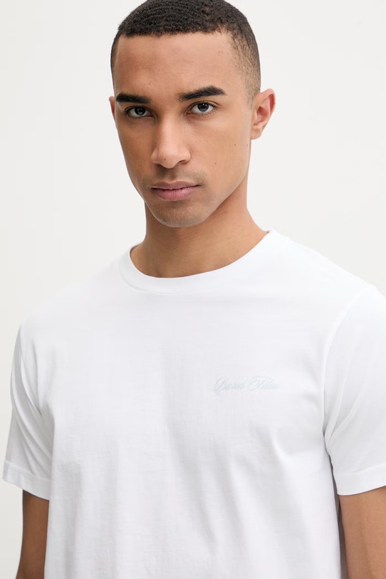 Baron Filou T-shirt bawełniany Filou CLXIX. biały 000015601