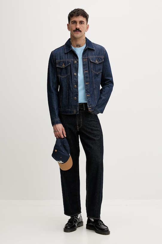 Baron Filou T-shirt bawełniany Filou CLXIV. 000015622 niebieski SS26