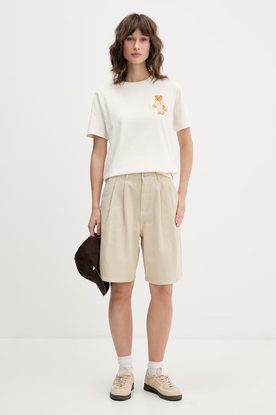 Baron Filou T-shirt bawełniany Filou CLXX. 000015629 beżowy