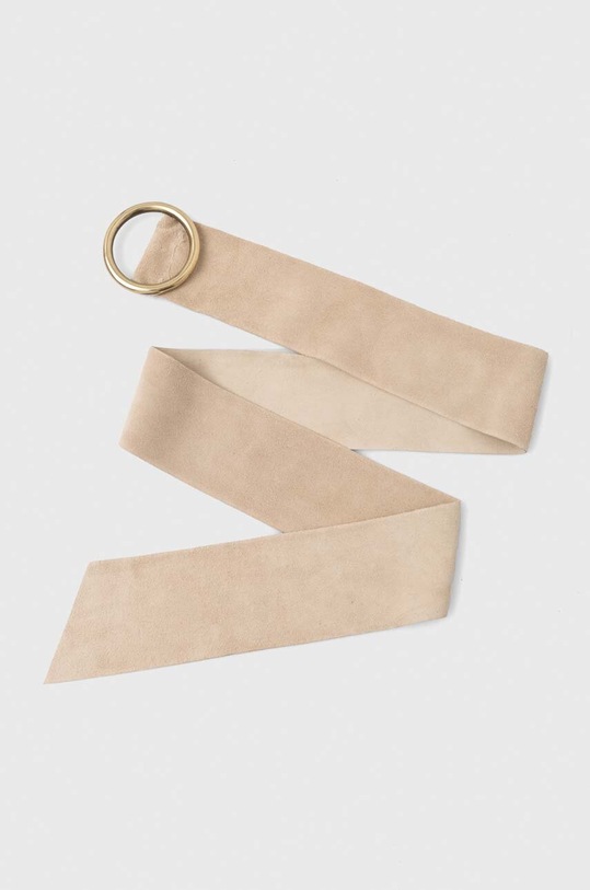 Answear.LAB pasek skórzany 1309.1HWK beżowy WA00