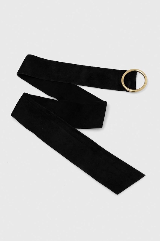 Δερμάτινη ζώνη Answear.LAB 1309.1HWK μαύρο WA00