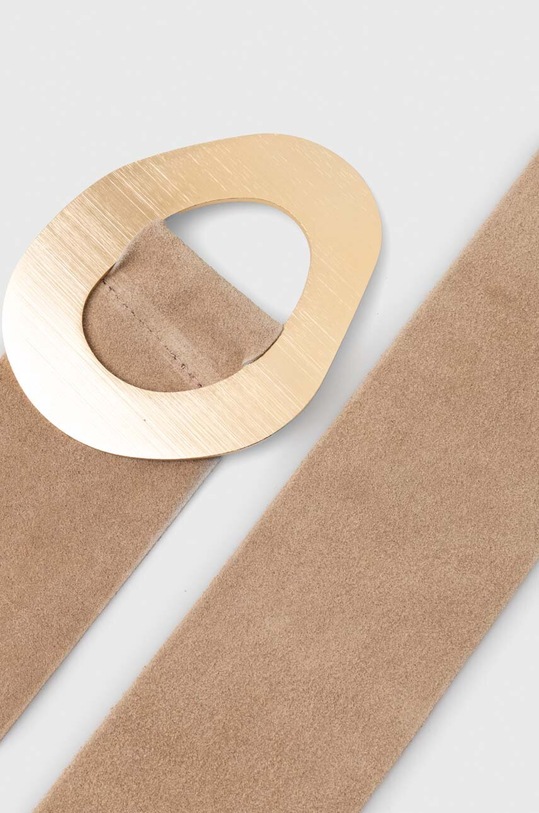 Akcesoria Answear.LAB pasek zamszowy C010.HWK beżowy