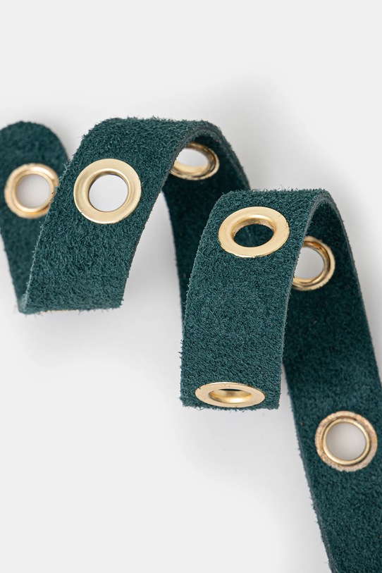 Answear.LAB pasek zamszowy C109.HWK zielony WW25