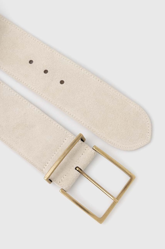 Замшевий ремінь Answear.LAB .0052.ijs бежевий WA00