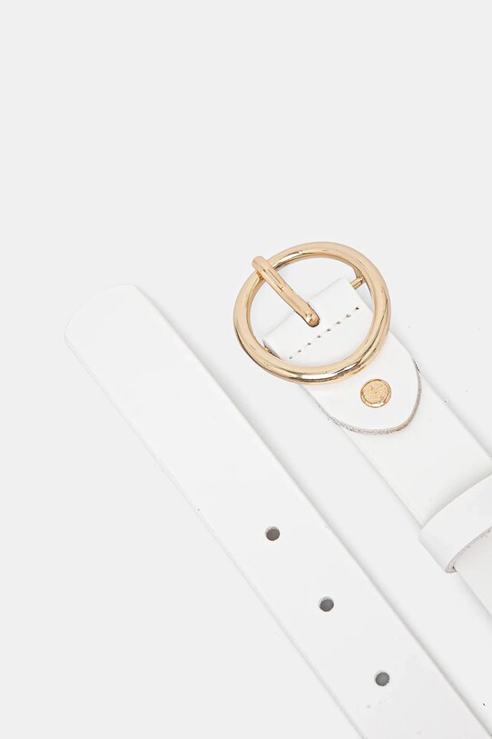 Шкіряний ремінь Answear.LAB LD1949.FKK білий WA00