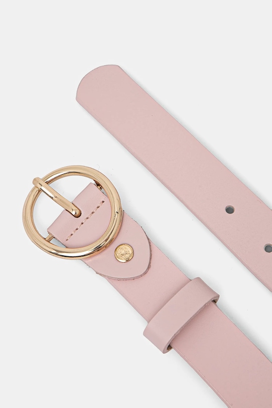 Answear.LAB pasek skórzany LD1949.FKK różowy WA00