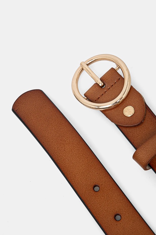 Answear.LAB pasek skórzany LD1949.FKK brązowy WA00