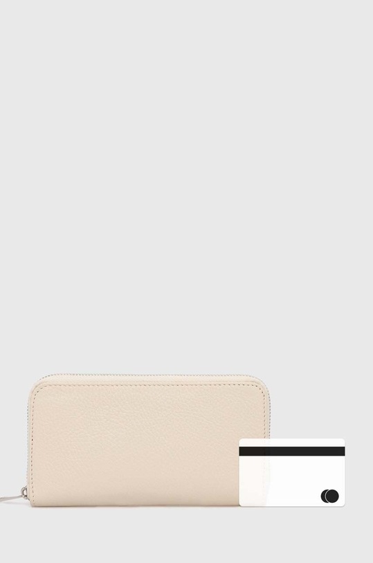 Answear Lab portofel de piele 101001.1.hh bej