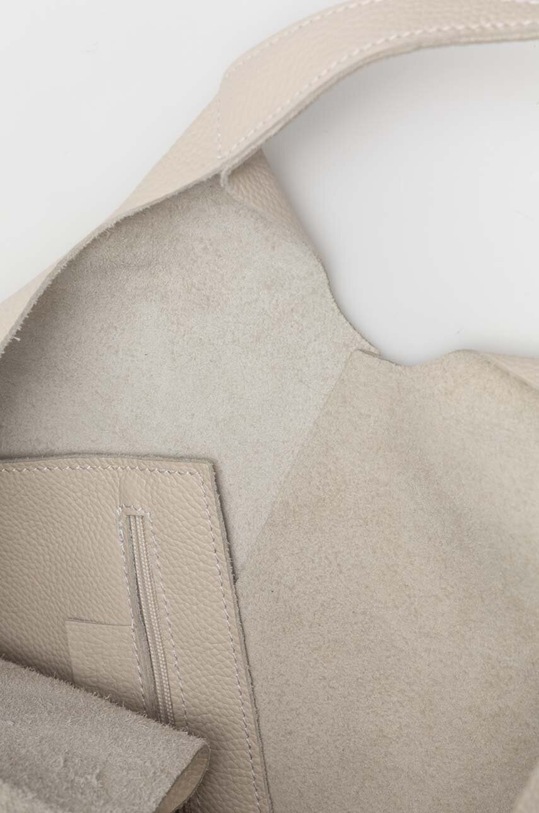 Δερμάτινη τσάντα Answear.LAB 5200151.HWK μπεζ