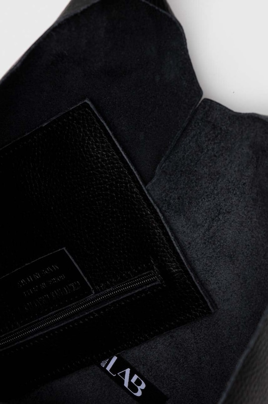 Кожаная сумочка Answear.LAB 5200151.HWK чёрный