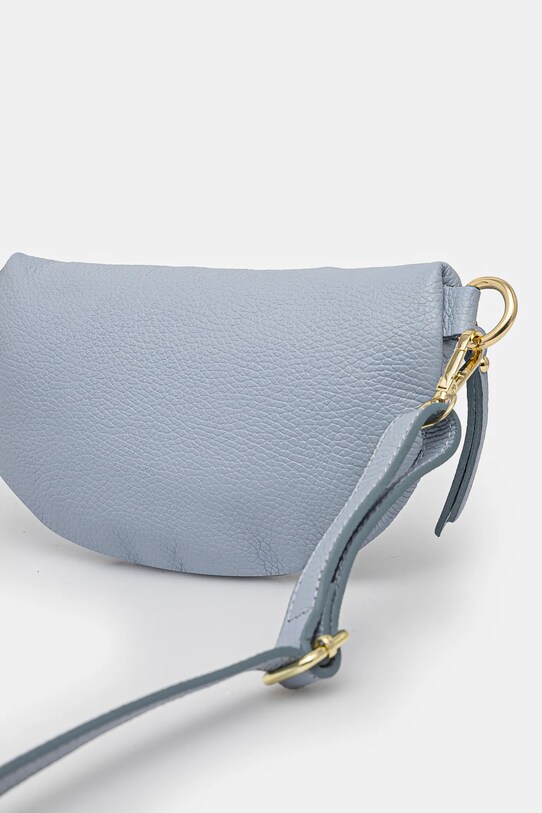 Accesorii Answear Lab borseta de piele 565.HWK albastru
