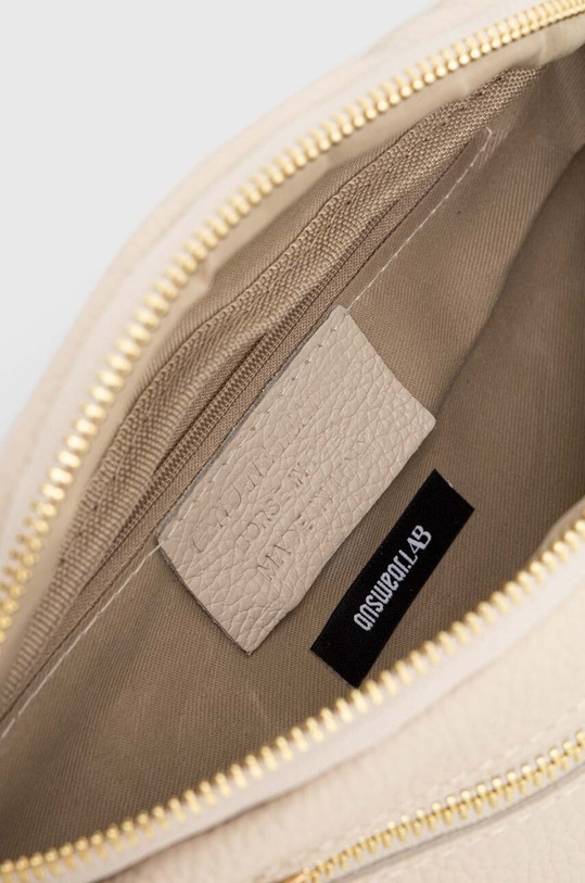 Answear Lab borseta de piele bej 886.HKK