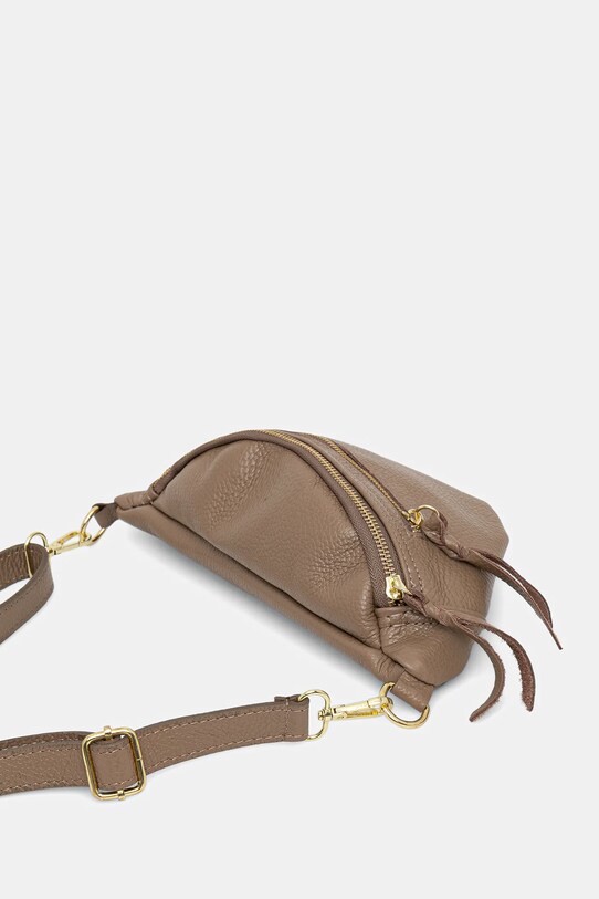 Answear Lab nerka skórzana 886.HKK brązowy WW25