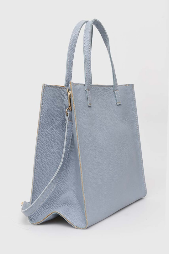 Answear Lab poseta de piele 948.HWK albastru WA00