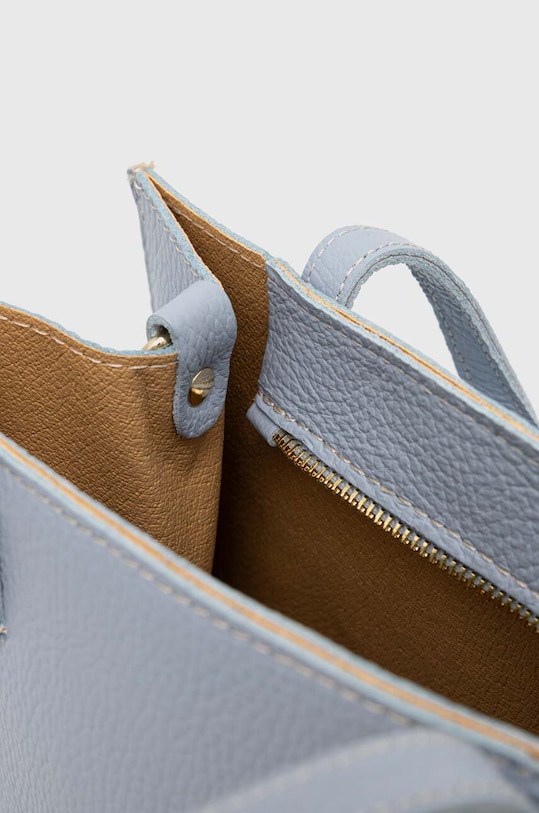 Answear Lab poseta de piele 948.HWK albastru