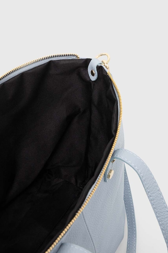 Answear Lab poseta de piele albastru 951.HWK