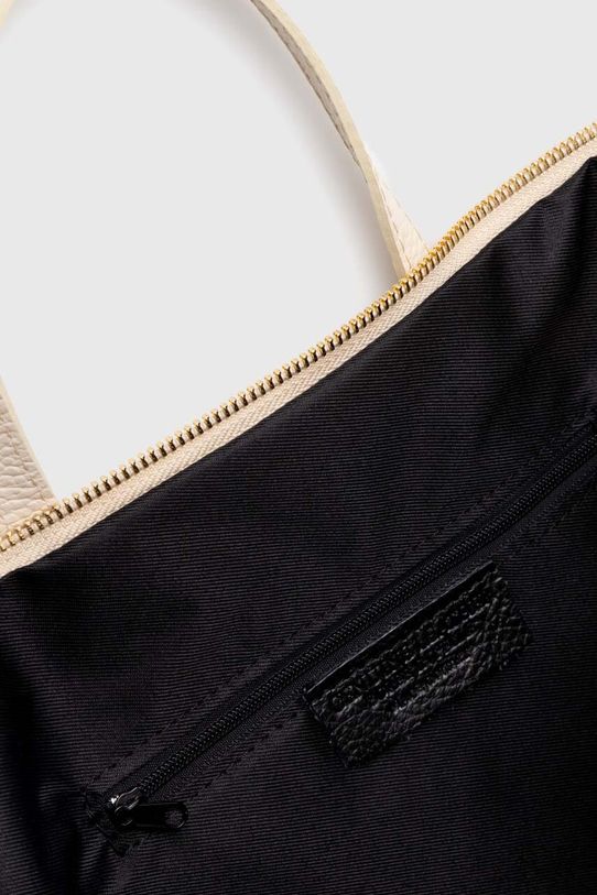 Answear.LAB torebka skórzana 951.HWK beżowy