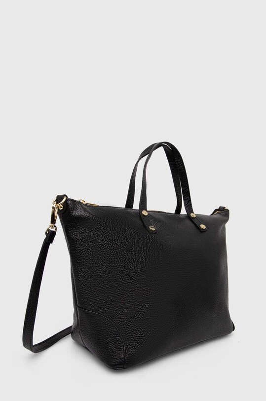 Кожена чанта Answear.LAB 951.HWK черен WW25