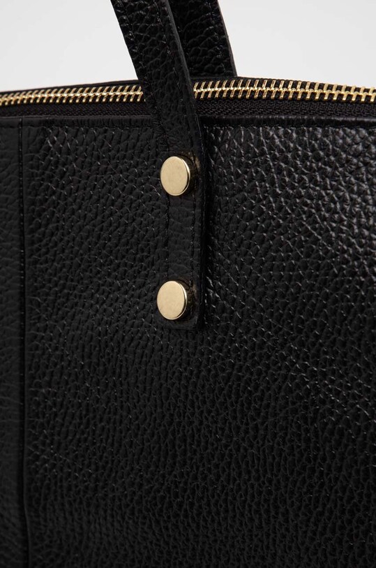 Кожена чанта Answear.LAB черен 951.HWK