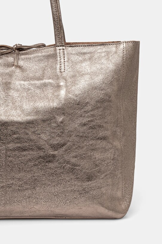 Accessori Answear.LAB borsa a mano in pelle 755.HWK oro