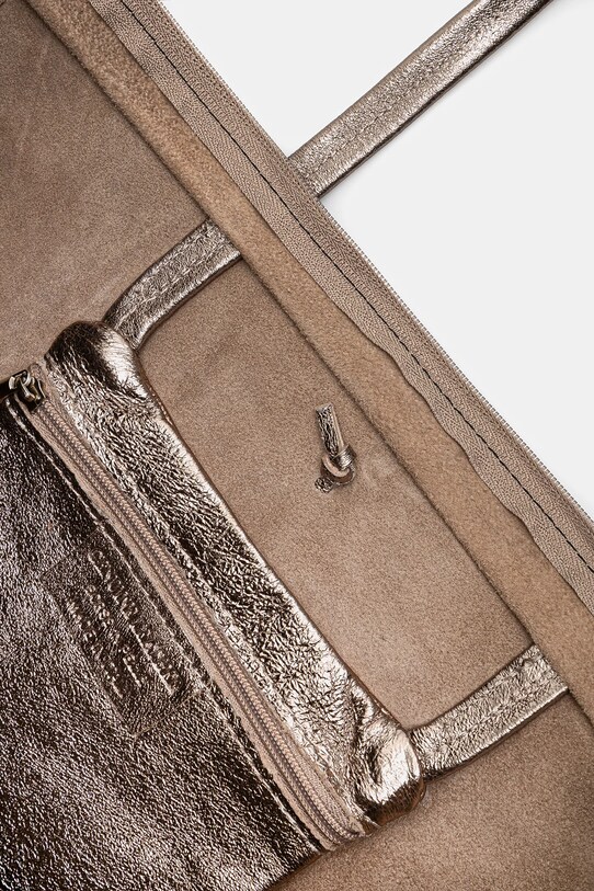 Answear.LAB borsa a mano in pelle oro 755.HWK