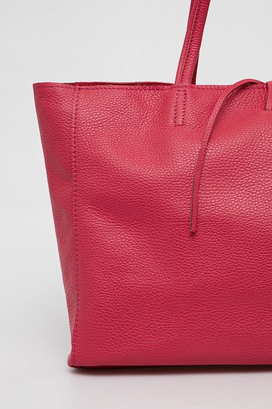 Kiegészítők Answear.LAB bőr táska 755.HWK rózsaszín