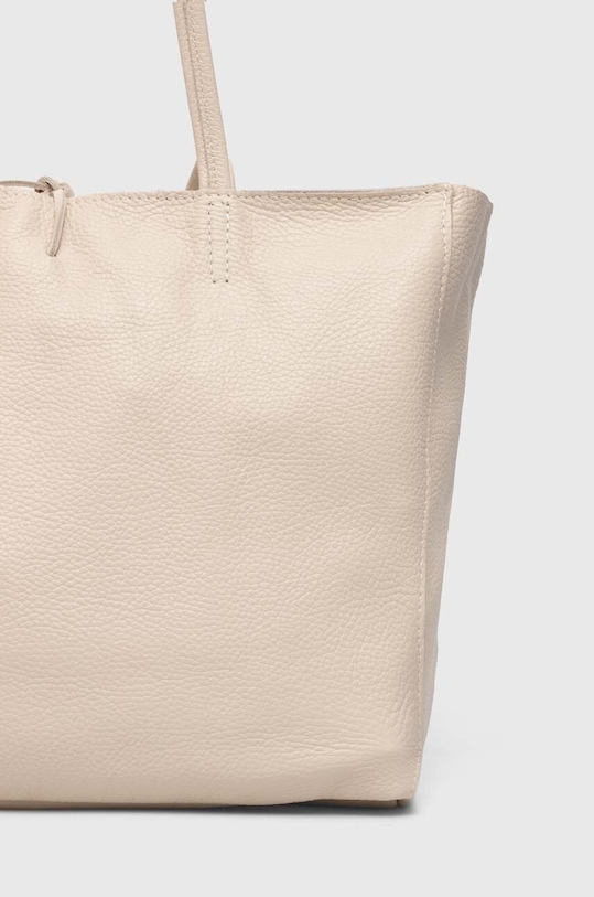 Doplnky Kožená kabelka Answear.LAB 755.HWK béžová