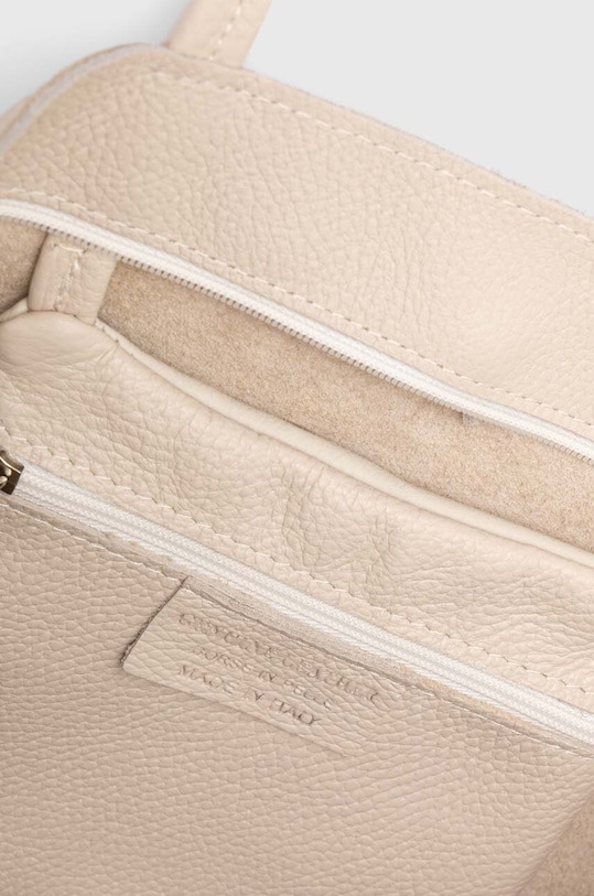 Kožená kabelka Answear.LAB 755.HWK béžová