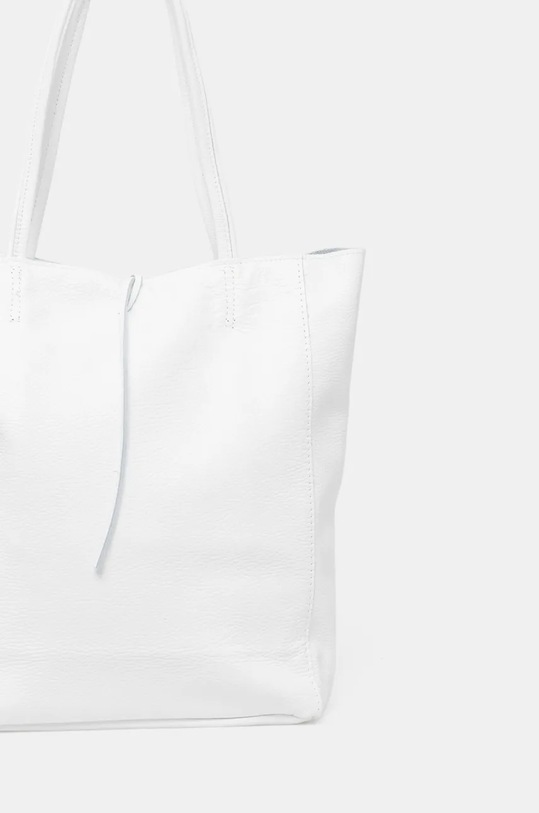 Akcesoria Answear.LAB torebka skórzana M075.HWK biały