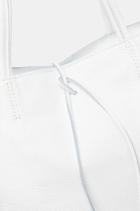 Answear.LAB torebka skórzana biały M075.HWK