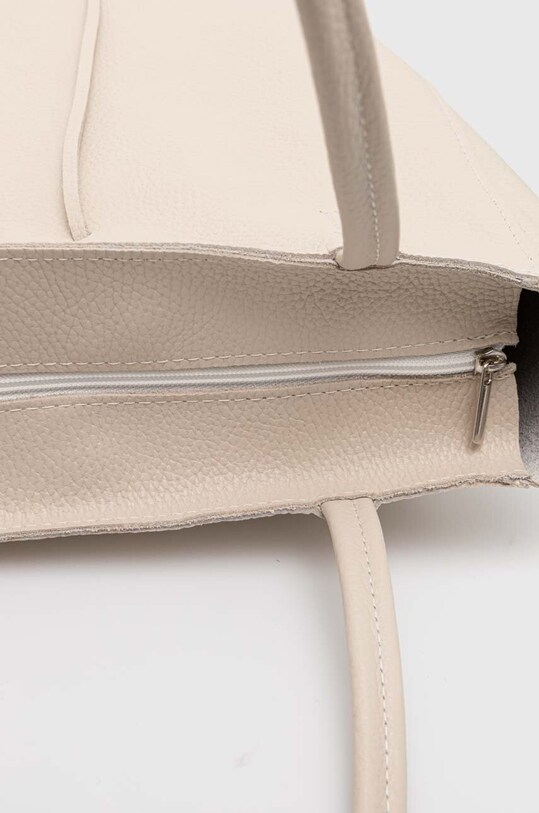 Answear Lab poseta de piele bej M075.HWK