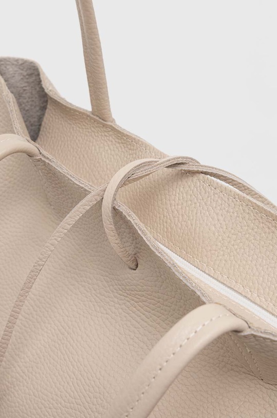 Answear.LAB torebka skórzana M075.HWK beżowy