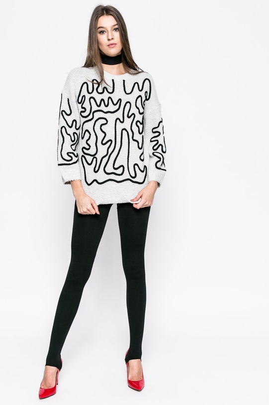 Answear - Legíny Nl1205 čierna WA17