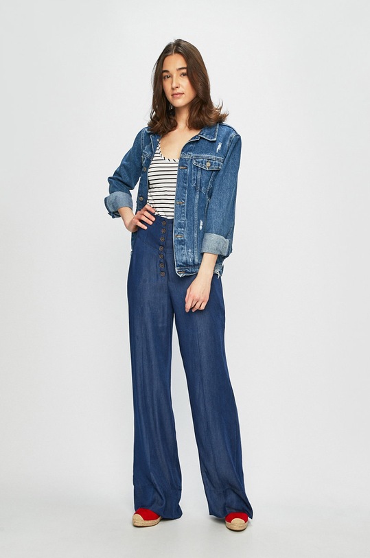 Nohavice Answear.LAB Heritage WA18.SPD056 modrá WA18