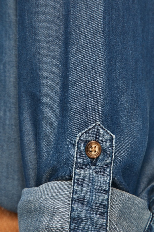 Answear Lab cămașă WA19.KDD003 bleumarin