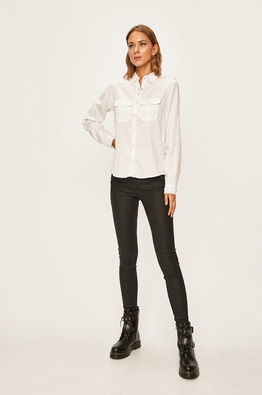 Îmbrăcăminte Answear Lab cămașă WA19.KDD014 alb