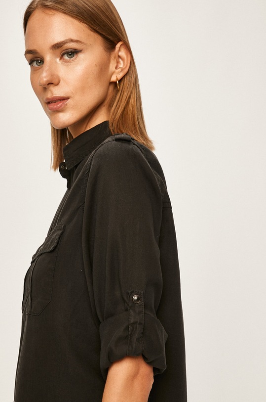 Answear Lab cămașă WA19.KDD014 negru