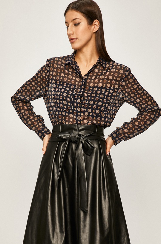 Answear Lab cămașă lung multicolor WA19.KDD019