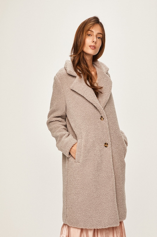 Answear - Palton cu captuseala gri WA19.KPD00J