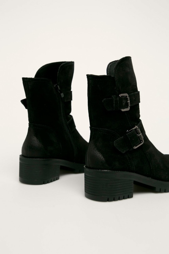 Încălțăminte Answear - Cizme de piele WA19.OBD02S negru