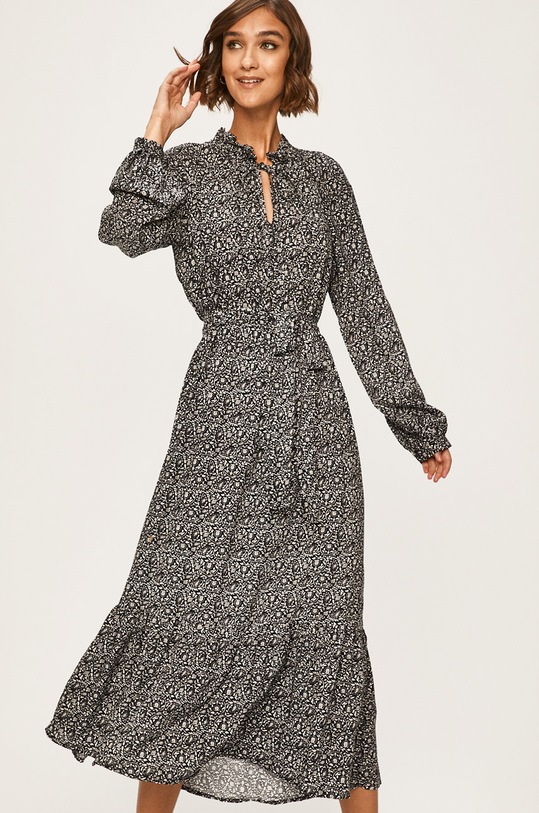 Answear Lab rochie negru WA19.SUD105