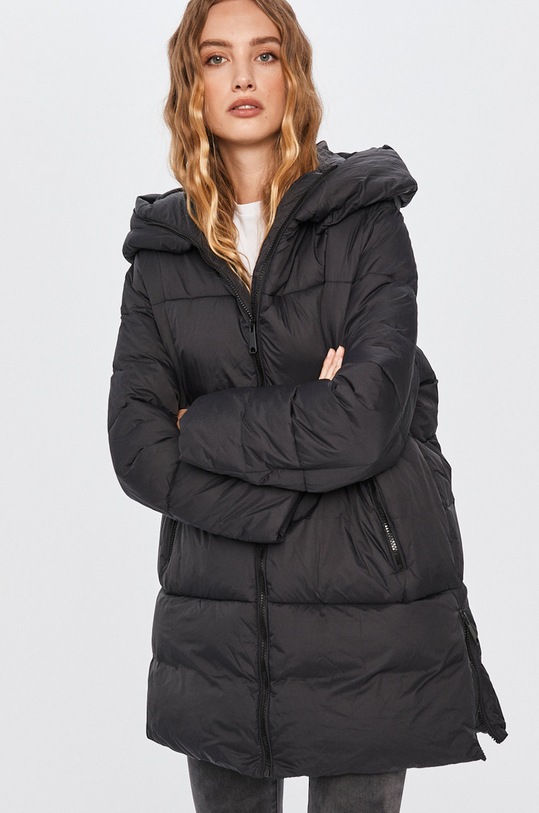 Answear - Bunda Answear.LAB čierna WA20.KUD001